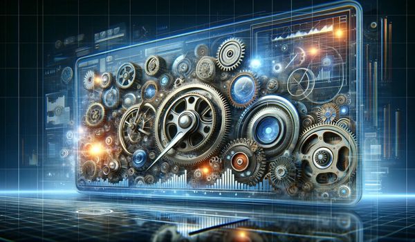 An illuminated chemical refinery at sunset with tall chimneys, storage tanks, and industrial infrastructure.